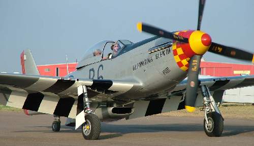 Mustang Taxiing