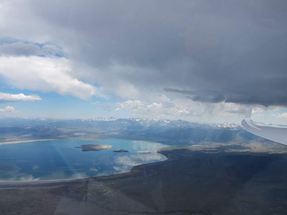 Virga near Mono Lake