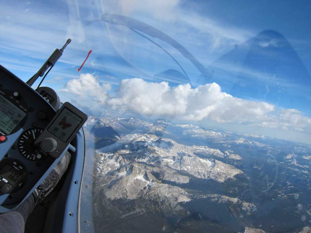 Yosemite in the distance