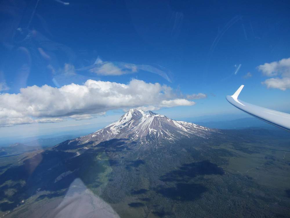 Passing Shasta high