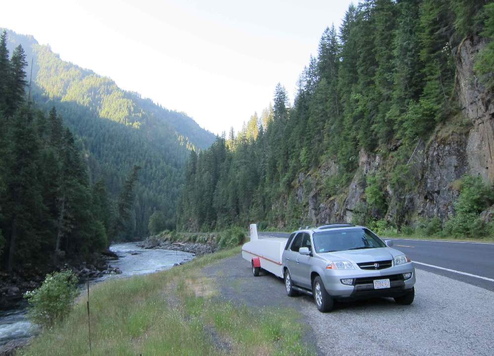 Scenery heading to Bozeman